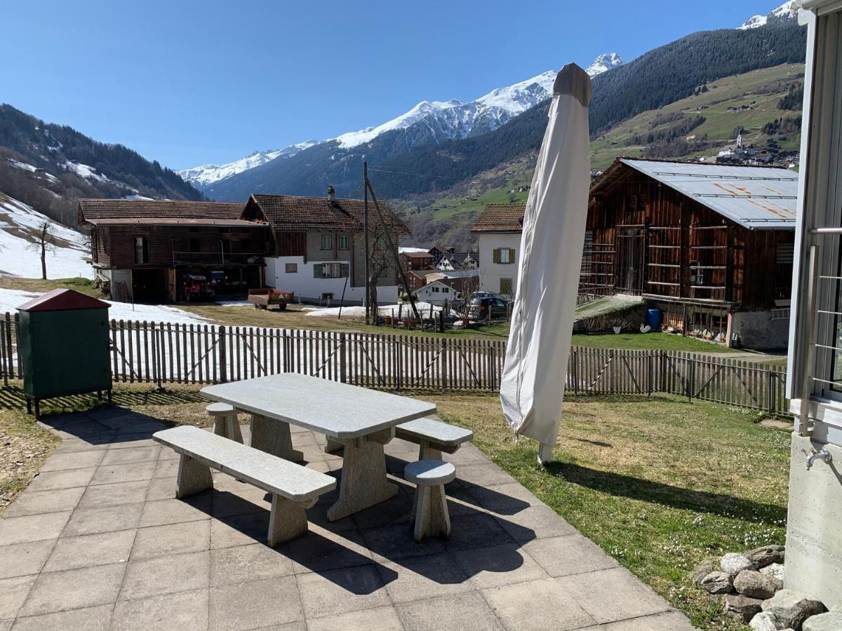 Casa Steilalva - Grosszuegiges Chalet Fuer Erholsamen Familienurlaub Surrein Exteriér fotografie